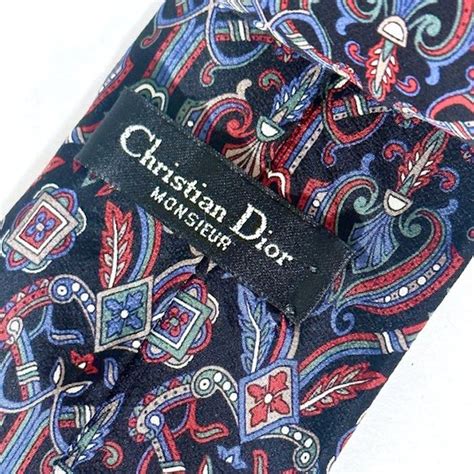 grey dior tie|vintage dior tie.